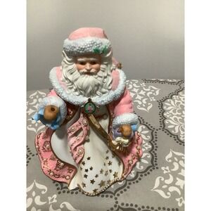 The Victorian Christmas Music Box Danbury Mint Santa Claus Musical Figurine